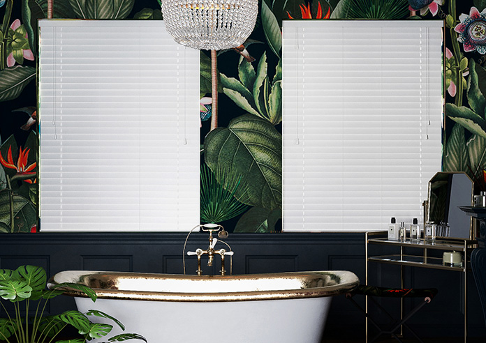 Ecowood, Brilliant White Gloss - Venetian Blind - Image 6